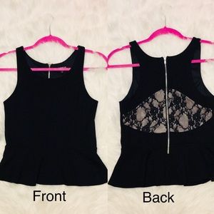 Express Peplum top
